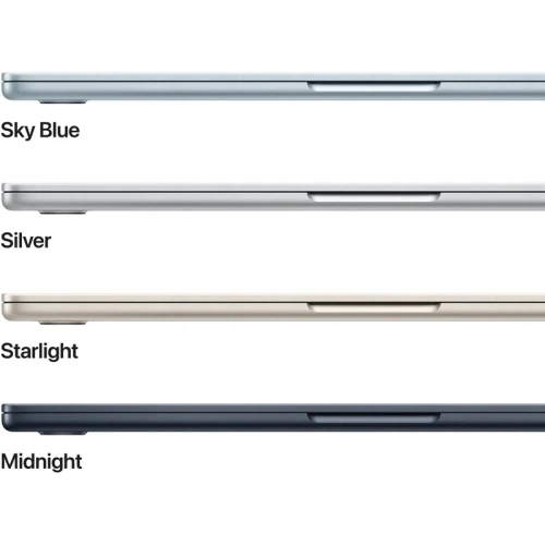 Laptop Apple MacBook Air 13 with Liquid Retina (2026) MDHF4RO/A, Apple M5 10-core, 13.6 inch, RAM 16GB, SSD 1TB, Apple M5 10-core Graphics, Int KB, macOS, Midnight - Imagine 4