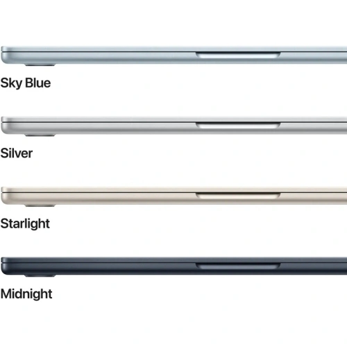 Laptop Apple MacBook Air 13 with Liquid Retina (2026) Z1L90013V, Apple M5 10-core, 13.6 inch, RAM 16GB, SSD 512GB, Apple M5 10-core Graphics, US KB, macOS, Sky Blue - Imagine 5