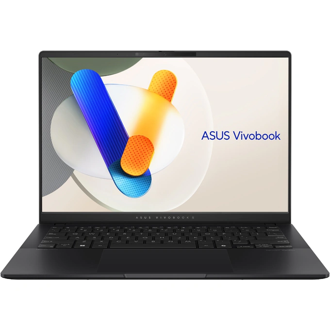 Laptop ASUS Vivobook S14 OLED S5406MA-QD052W, Intel Core Ultra 7 155H pana la 4.8GHz, 14inch WUXGA, 16GB, SSD 512GB, Intel Arc Graphics, Windows 11 Home, Black - Imagine 2