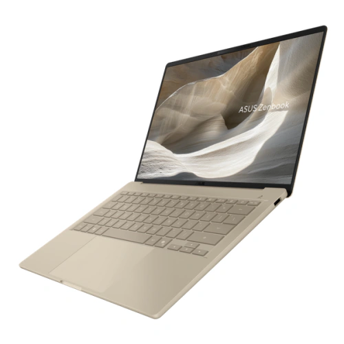 Laptop ASUS Zenbook A14 UX3407NA-QD023W, Qualcomm Snapdragon X2 Elite X2E-88-100, 14 inch, RAM 32GB, SSD 1TB, Qualcomm Adreno, Windows 11, Zabriskie Beige - Imagine 5