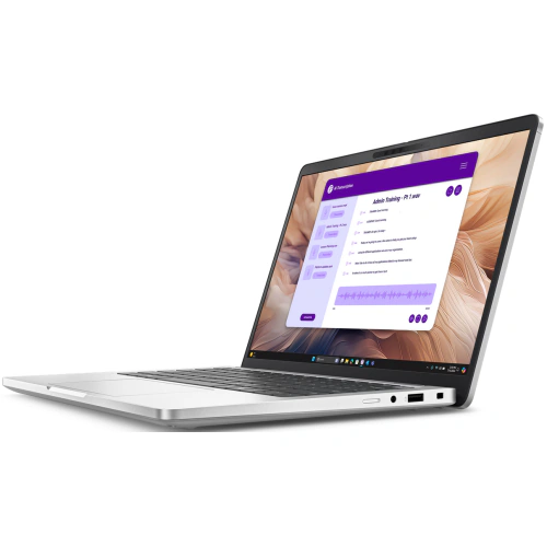 Laptop Dell Pro 13 Plus BTO112_PB13250_EMEA_UBU, Intel Core Ultra 7 265U, 13.3 inch, RAM 16GB, SSD 512GB, Intel Graphics, 5G, Linux, Platinum Silver - Imagine 3