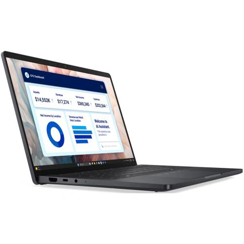 Dell Laptop Dell Pro 13 Premium BTO206_PA13250_EMEA, Intel Core Ultra 7 266V, 13.3 inch, RAM 16GB, SSD 512GB, Intel Arc 140V, Windows 11 Pro, Magnetite - IT-Fashion.ro
