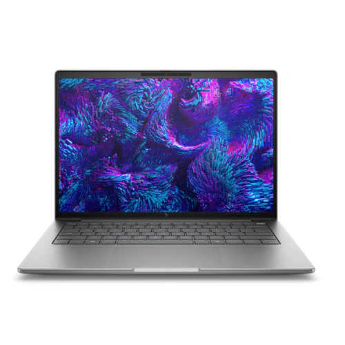 Laptop HP ZBook 8 G1i B72S4ET, Intel Core Ultra 9 285H, 14 inch, RAM 32GB, SSD 1TB, Intel Arc 140T, 5G, Windows 11 Pro, Meteor Silver - Imagine 1
