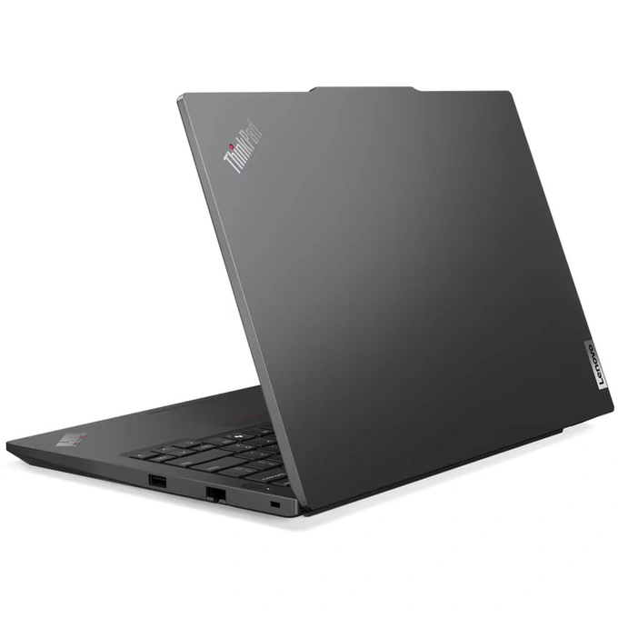Laptop Lenovo 14inch ThinkPad E14 Gen 6 21M70041RI, WUXGA IPS, Procesor Intel® Core™ Ultra 5 125U, 32GB DDR5, 1TB SSD, Intel Graphics, Fara sistem de operare, Black - Imagine 4