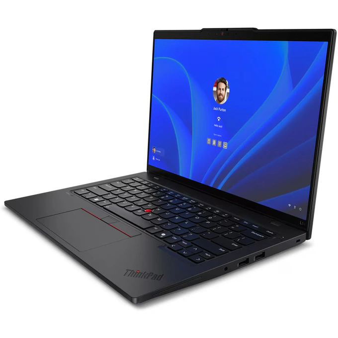 Lenovo Laptop Lenovo 14inch ThinkPad L14 Gen 5 21L1003HRI, WUXGA IPS, Procesor Intel® Core™ Ultra 5 125U, 16GB DDR5, 512GB SSD, Intel Graphics, Fara sistem de operare, Black - IT-Fashion.ro