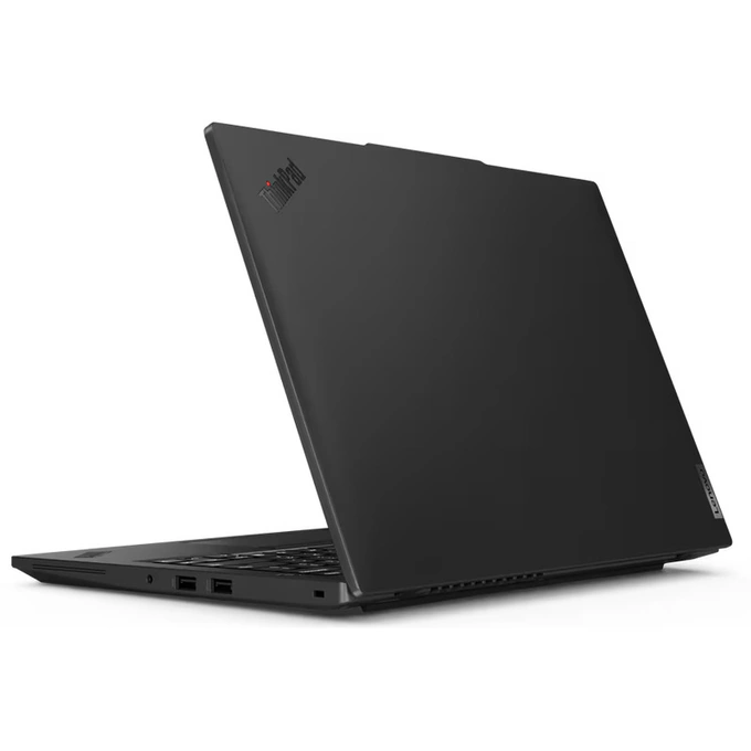 Laptop Lenovo 14inch ThinkPad L14 Gen 5 21L1003HRI, WUXGA IPS, Procesor Intel® Core™ Ultra 5 125U, 16GB DDR5, 512GB SSD, Intel Graphics, Fara sistem de operare, Black - Imagine 5