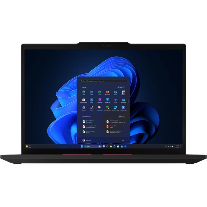 Laptop Lenovo 14inch ThinkPad T14 Gen 6 21QC0043RI, WUXGA IPS, Procesor Intel® Core™ Ultra 7 255U, 32GB DDR5, 1TB SSD, Intel Graphics, Windows 11 Pro, Black - Imagine 12