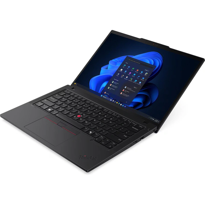 Laptop Lenovo 14inch ThinkPad T14 Gen 6 21QC0043RI, WUXGA IPS, Procesor Intel® Core™ Ultra 7 255U, 32GB DDR5, 1TB SSD, Intel Graphics, Windows 11 Pro, Black - Imagine 4