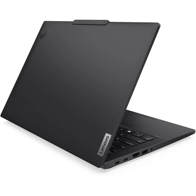 Laptop Lenovo 14inch ThinkPad T14 Gen 6 21QC0043RI, WUXGA IPS, Procesor Intel® Core™ Ultra 7 255U, 32GB DDR5, 1TB SSD, Intel Graphics, Windows 11 Pro, Black - Imagine 5