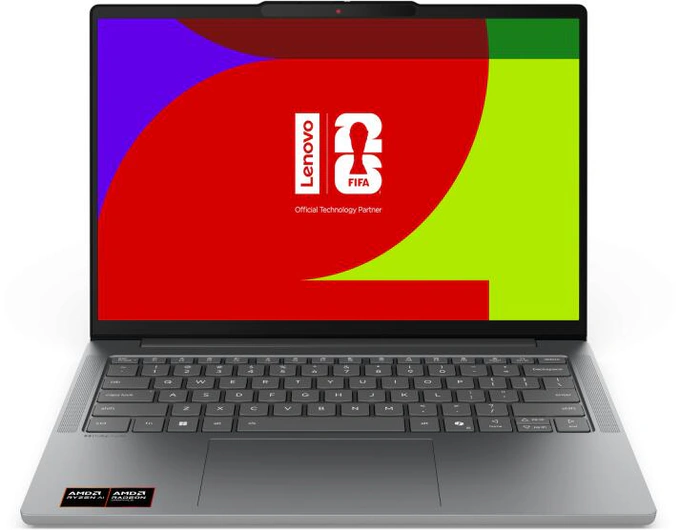 Laptop Lenovo IdeaPad Slim 5 14AHP11 83S30019RM, AMD Ryzen 7 7840U, 14 inch, RAM 16GB, SSD 512GB, AMD Radeon 780M Graphics, Fara sistem de operare, Luna Grey - Imagine 1