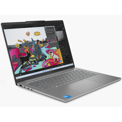 Laptop Lenovo IdeaPad Slim 5 14IRH10R 83J0003URM, Intel Core 7 240H, 14 inch, RAM 32GB, SSD 1TB, Intel Graphics, Fara sistem de operare, Luna Grey - Imagine 8