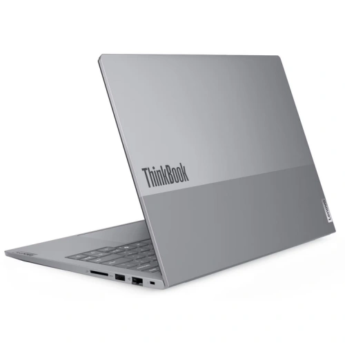 Laptop Lenovo ThinkBook 14 G9 AHP 21V0000NRI, AMD Ryzen 7 250, 14 inch, RAM 32 GB, SSD 512GB, AMD Radeon 780M, Fara sistem de operare, Arctic Grey - Imagine 6
