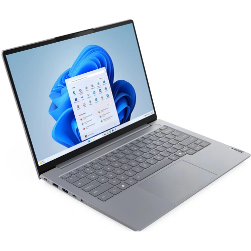 Laptop Lenovo ThinkBook 14 G9 IRL 21UY0066RI, Intel Core 7 240H, 14 inch, RAM 16GB, SSD 1TB, Intel Graphics, Fara sistem de operare, Arctic Grey - Imagine 2