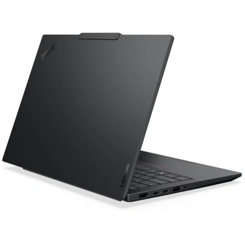Laptop Lenovo ThinkPad E14 Gen 7 21SX0058RI, Intel Core Ultra 5 225U, 14 inch, RAM 8GB, SSD 256GB, Intel Graphics, Fara sistem de operare, Black - Imagine 4