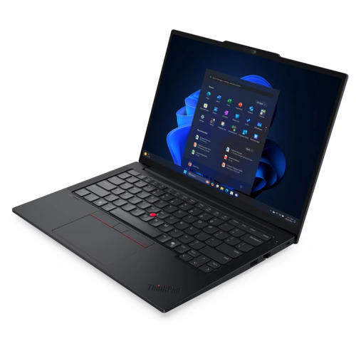Laptop Lenovo ThinkPad E14 Gen 7 21T0005LRI, AMD Ryzen 7 250, 14 inch, RAM 16GB, SSD 512GB, AMD Radeon 780M Graphics, Fara sistem de operare, Black - Imagine 3