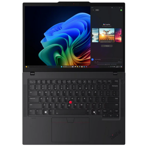 Laptop Lenovo ThinkPad T14 Gen 6 21QG001PRI, Intel Core Ultra 7 258V, 14 inch, RAM 32GB, SSD 1TB, Intel Arc Graphics 140V, Windows 11 Pro, Black - Imagine 4