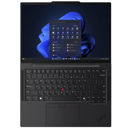 Laptop Lenovo ThinkPad T14s Gen 6 21R10070RI, Intel Core Ultra 7 265U, 14 inch Touch, RAM 64GB, SSD 1TB, Intel Graphics, Windows 11 Pro, Black - Imagine 8