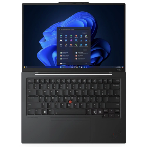 Laptop Lenovo ThinkPad X1 Carbon Gen 13 Aura Edition 21NX0064RI, Intel Core Ultra 7 265U, 14inch Touch, RAM 64GB, SSD 1TB, Intel Graphics, 5G, Windows 11 Pro, Black-Paint - Imagine 5