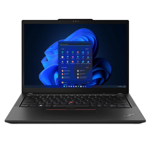Laptop Lenovo ThinkPad X13 Gen 4 21EX004ERI, Intel Core i7-1355U, 13.3 inch, RAM 16GB, SSD 512GB, Intel Iris Xe Graphics, Windows 11 Pro, Deep Black - Imagine 1