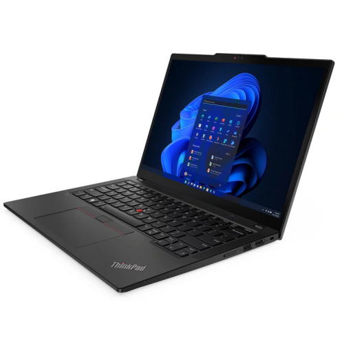 Laptop Lenovo ThinkPad X13 Gen 4 21EX004ERI, Intel Core i7-1355U, 13.3 inch, RAM 16GB, SSD 512GB, Intel Iris Xe Graphics, Windows 11 Pro, Deep Black - Imagine 3