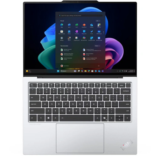 Laptop Lenovo ThinkPad X9-14 Gen 1 21QA0084RI, Intel Core Ultra 7 258V, 14 inch Touch, RAM 32GB, SSD 1TB, Intel Arc Graphics 140V, Windows 11 Pro, White - Imagine 6