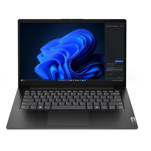 Laptop Lenovo V14 G5 IRL 83GU006YRI, Intel Core i5-13420H, 14 inch, RAM 8GB, SSD 512GB, Intel UHD Graphics, Fara sistem de operare, Black - Imagine 1