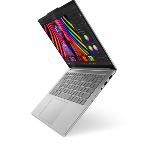 Laptop Lenovo Yoga Pro 7 83KF0045RM, Intel Core Ultra 9 285H, 14.5 inch Touch, RAM 32GB, SSD 1TB, Intel Arc 140T, Windows 11 Pro, Luna Grey - Imagine 4