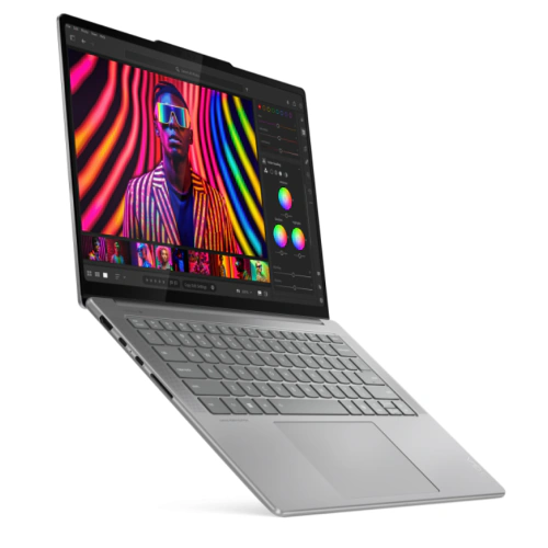 Laptop Lenovo Yoga Pro 7 83KF0045RM, Intel Core Ultra 9 285H, 14.5 inch Touch, RAM 32GB, SSD 1TB, Intel Arc 140T, Windows 11 Pro, Luna Grey - Imagine 6
