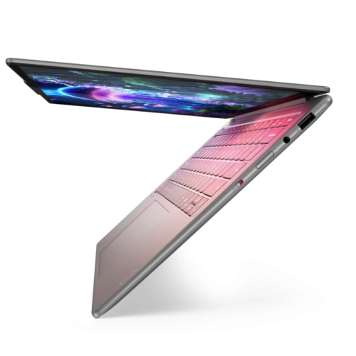 Laptop Lenovo Yoga Slim 7 14ILL10 83JX0032RM, Intel Core Ultra 7 258V, 14 inch, RAM 32GB, SSD 1TB, Intel Arc Graphics 140V, Windows 11, Luna Grey - Imagine 2