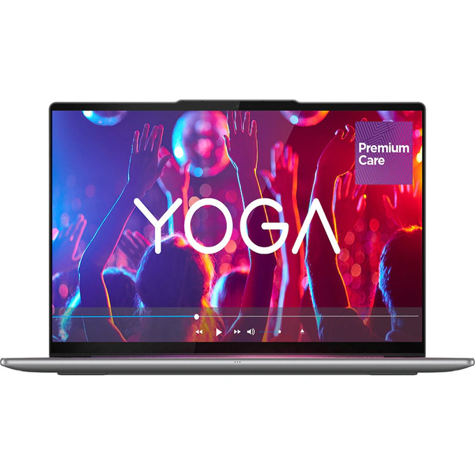 Laptop Lenovo Yoga Slim 7 83JX00E0RM, Intel Core Ultra 7 258V, 14 inch, RAM 32GB, SSD 1TB, Intel Arc Graphics 140V, Windows 11 Pro, Luna Grey - Imagine 14