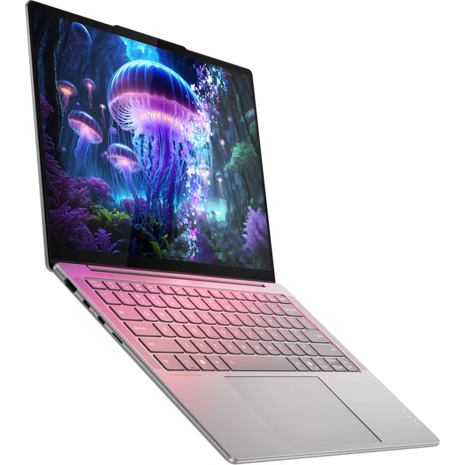 Laptop Lenovo Yoga Slim 7 83JX00E0RM, Intel Core Ultra 7 258V, 14 inch, RAM 32GB, SSD 1TB, Intel Arc Graphics 140V, Windows 11 Pro, Luna Grey - Imagine 6