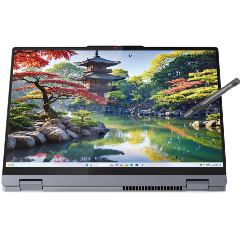 Laptop 2-in-1 Lenovo IdeaPad 5 16IAL10 83KS001LRM, Intel Core Ultra 5 225U, 16 inch, RAM 16GB, SSD 512GB, Intel Graphics, Windows 11, Luna Grey - Imagine 2