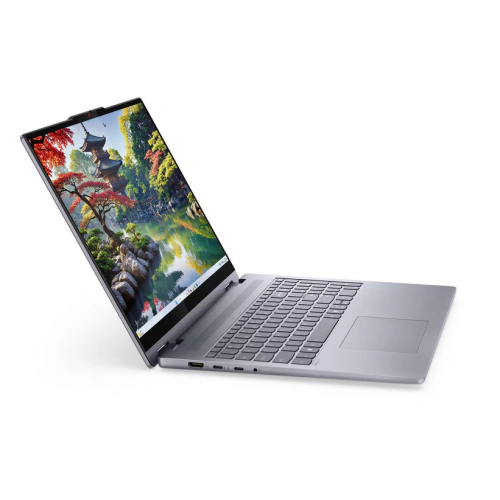 Laptop 2-in-1 Lenovo IdeaPad 5 16IAL10 83KS001LRM, Intel Core Ultra 5 225U, 16 inch, RAM 16GB, SSD 512GB, Intel Graphics, Windows 11, Luna Grey - Imagine 6