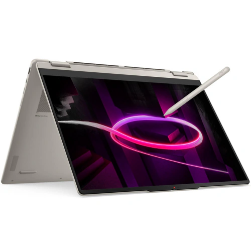 Lenovo Laptop 2-in-1 Lenovo Yoga 7 83TF001YRM, AMD Ryzen AI 7 445, 16 inch Touch, RAM 24GB, SSD 1TB, AMD Radeon 840M, Fara sistem de operare, Seashell - IT-Fashion.ro