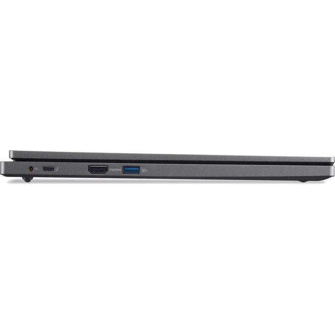 Laptop Acer 16inch TravelMate P2 TMP216-51 NX.BTWEX.006, WUXGA IPS, Procesor Intel® Core™ i7-1355U, 16GB DDR4, 512GB SSD, Intel Integrated Graphics, Fara sistem de operare, Steel Gray - Imagine 7