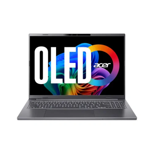 Laptop Acer Aspire 16 AI A16-52M-57KN NX.JS7EX.003, Intel Core Ultra 7 256V, 16 inch, RAM 16GB, SSD 1TB, Intel Arc Graphics 140V, Fara sistem de operare, Steel Gray - Imagine 1