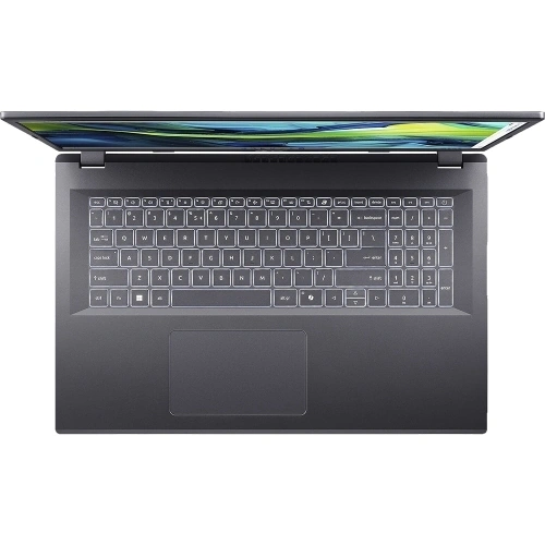 Laptop Acer Aspire 17 A17-51M NX.J0HEX.001, Intel Core 7 120U, 17.3inch, RAM 16GB, SSD 512GB, Intel Graphics, Fara sistem de operare, Steel Gray - Imagine 3