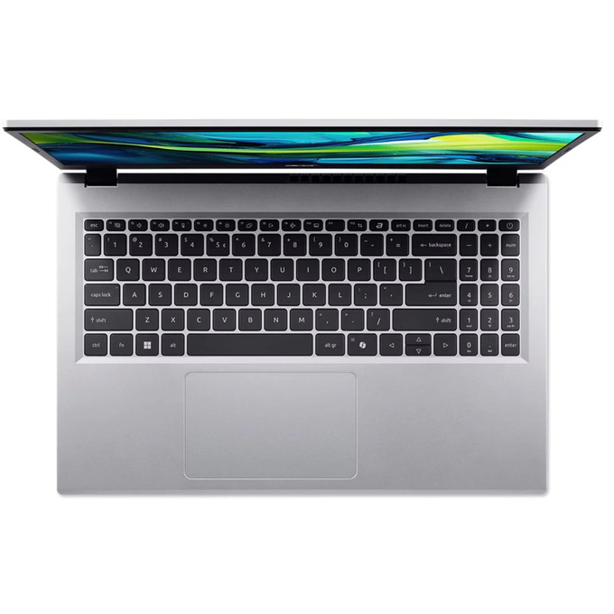 Laptop Acer Aspire Go 15 AG15-71P-5155 NX.JDCEX.001, Intel Core i5-1334U, 15.6 inch, RAM 16GB, SSD 1TB, Intel Iris Xe Graphics, Fara sistem de operare, Pure Silver - Imagine 4