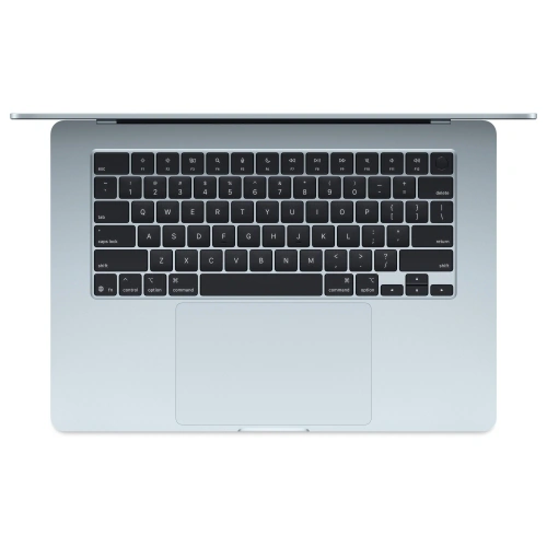 Apple Laptop Apple MacBook Air 15 with Liquid Retina (2025) MC7A4RO/A, Apple M4 Deca Core, 15.3 inch, RAM 16GB, SSD 256GB, Apple M4 10-core Graphics, RO KB, macOS Sequoia, Sky Blue - IT-Fashion.ro