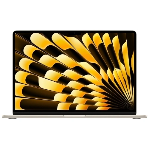 Laptop Apple MacBook Air 15 with Liquid Retina (2025) MW1J3RO/A, Apple M4 Deca Core, 15.3 inch, RAM 16GB, SSD 256GB, Apple M4 10-core Graphics, Int KB, macOS Sequoia, Starlight - Imagine 1