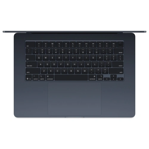 Apple Laptop Apple MacBook Air 15 with Liquid Retina (2025) MW1M3RO/A, Apple M4 Deca Core, 15.3 inch, RAM 16GB, SSD 512GB, Apple M4 10-core Graphics, RO KB, macOS Sequoia, Midnight - IT-Fashion.ro