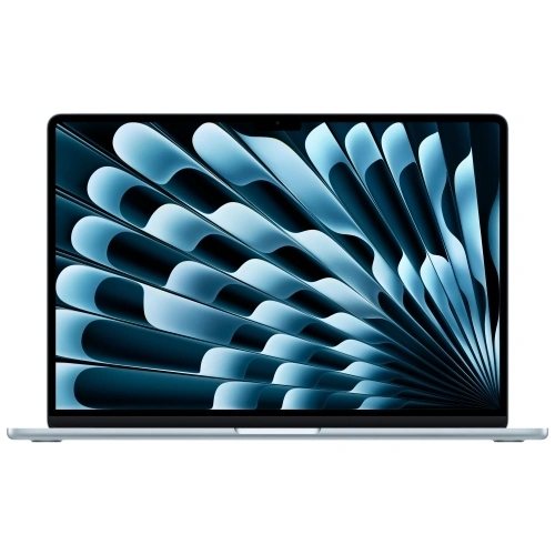 Laptop Apple MacBook Air 15 with Liquid Retina (2025) Z1HD000L2, Apple M4 Deca Core, 15.3 inch, RAM 16GB, SSD 256GB, Apple M4 10-core Graphics, US KB, macOS Sequoia, Sky Blue - Imagine 1