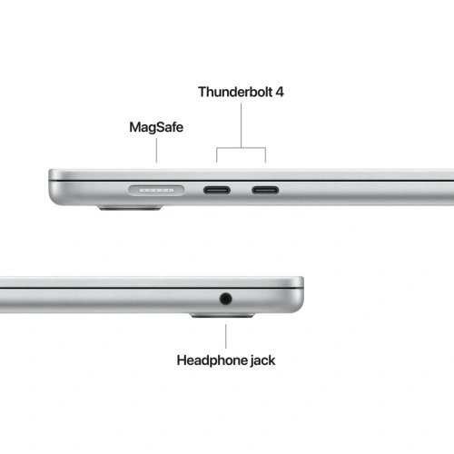 Laptop Apple MacBook Air 15 with Liquid Retina (2026) MDV94RO/A, Apple M5 10-core, 15.3 inch, RAM 16GB, SSD 512GB, Apple M5 10-core Graphics, Int KB, macOS, Silver - Imagine 3