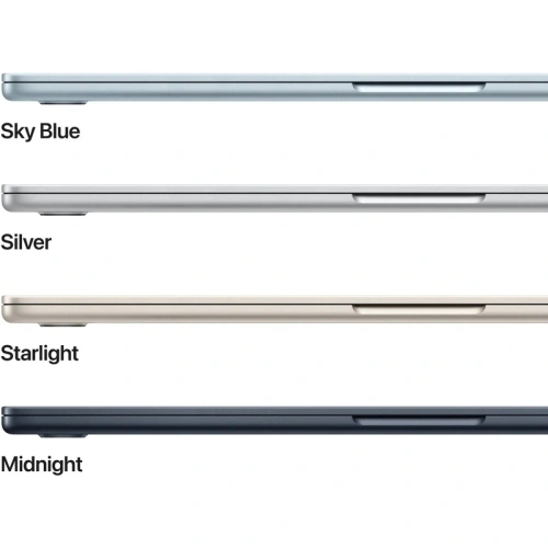 Laptop Apple MacBook Air 15 with Liquid Retina (2026) MDVC4RO/A, Apple M5 10-core, 15.3 inch, RAM 24GB, SSD 1TB, Apple M5 10-core Graphics, Int KB, macOS, Silver - Imagine 4