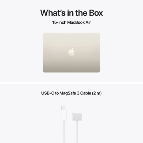Laptop Apple MacBook Air 15 with Liquid Retina (2026) MDVD4RO/A, Apple M5 10-core, 15.3 inch, RAM 16GB, SSD 512GB, Apple M5 10-core Graphics, Int KB, macOS, Starlight - Imagine 6