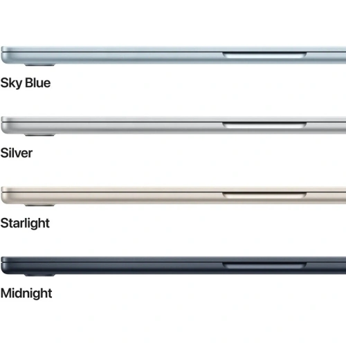 Laptop Apple MacBook Air 15 with Liquid Retina (2026) MDVH4RO/A, Apple M5 10-core, 15.3 inch, RAM 16GB, SSD 512GB, Apple M5 10-core Graphics, Int KB, macOS, Midnight - Imagine 4