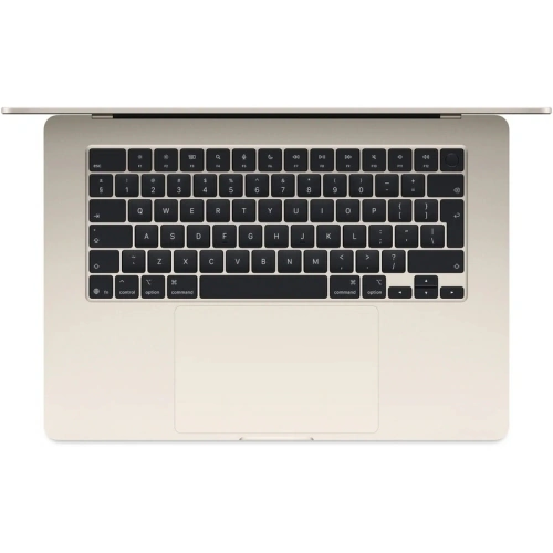 Apple Laptop Apple MacBook Air 15 with Liquid Retina (2026) Z1LT000GX, Apple M5 10-core, 15.3 inch, RAM 24GB, SSD 512GB, Apple M5 10-core Graphics, Int KB, macOS, Starlight - IT-Fashion.ro