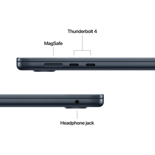Laptop Apple MacBook Air 15 with Liquid Retina (2026) Z1LY000D4, Apple M5 10-core, 15.3 inch, RAM 32GB, SSD 2TB, Apple M5 10-core Graphics, Int KB, macOS, Midnight - Imagine 3