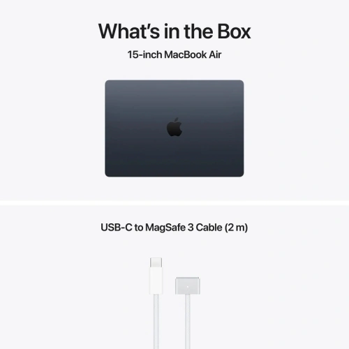 Laptop Apple MacBook Air 15 with Liquid Retina (2026) Z1LY000D4, Apple M5 10-core, 15.3 inch, RAM 32GB, SSD 2TB, Apple M5 10-core Graphics, Int KB, macOS, Midnight - Imagine 6
