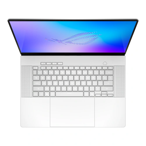 ASUS Laptop ASUS ROG Zephyrus G16 (2026) GU606AW-TB068X, Intel Core Ultra 9 386H, 16 inch, RAM 64GB, SSD 1TB, nVidia GeForce RTX 5080 16GB, Windows 11 Pro, Platinum White - IT-Fashion.ro